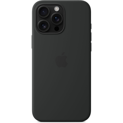 Чохол до мобільного телефона Apple iPhone16 Pro Max Silicone Case with MagSafe - Black (MYYT3ZM/A)
