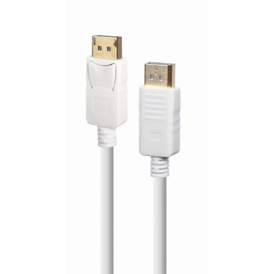 Кабель мультимедійний DisplayPort to DisplayPort 1.8m V1.2 Cablexpert (CC-DP2-6-W)