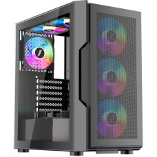 Корпус 1stPlayer T7-P-4F2(AP)