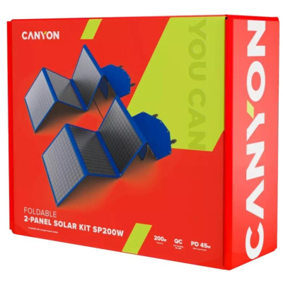 Портативна сонячна панель Canyon CND-SP200W2P