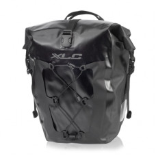 Велосумка на багажник XLC Комплект 2 шт 21 x 18 x 46 см Black (2501770600)