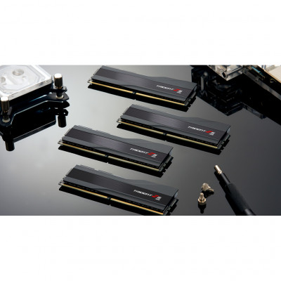 Модуль пам'яті для комп'ютера DDR5 32GB (2x16GB) 6400 Trident Z5 RGB Black G.Skill (F5-6400J3239G16GX2-TZ5RK)