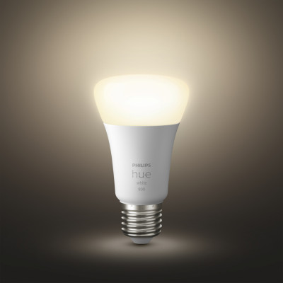 Розумна лампочка Philips Стартовий комплект Hue White, E27 3шт (929001821620)