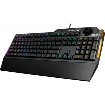 Клавіатура ASUS TUF Gaming K1 USB UA Black (90MP01X0-BKMA00)