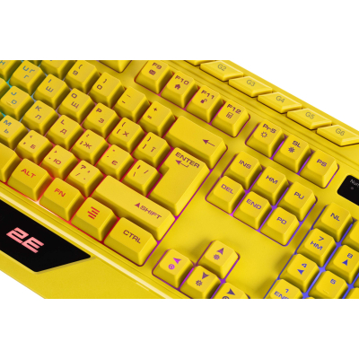 Клавіатура 2E Gaming KG315 RGB USB UA Yellow (2E-KG315UYW)