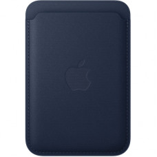 Чохол до мобільного телефона Apple iPhone FineWoven Wallet with MagSafe - Deep Blue (MA6X4ZM/A)