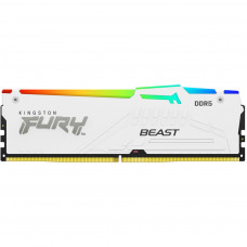 Модуль пам'яті для комп'ютера DDR5 16GB 6000 MHz Beast RGB EXPO White Kingston Fury (ex.HyperX) (KF560C36BWEA-16)