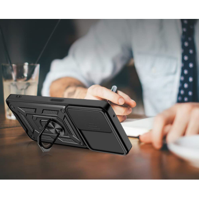 Чохол до мобільного телефона BeCover Military Tecno Spark 10 Pro (KI7) Black (709149)