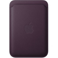 Чохол до мобільного телефона Apple iPhone FineWoven Wallet with MagSafe - Blackberry (MA7A4ZM/A)