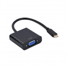 Перехідник Cablexpert USB-C to VGA/Full HD60Hz (A-CM-VGAF-01)