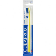 Зубна щітка Curaprox CS 3960 Super Soft Суперм'яка D 0.12 мм Жовта із синьою щетиною (CS 3960-06)