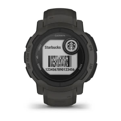 Смарт-годинник Garmin Instinct 2, Graphite, GPS (010-02626-00)