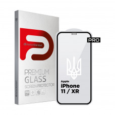 Скло захисне Armorstandart Pro 3D LE Apple iPhone 11 / XR Black (ARM65653)