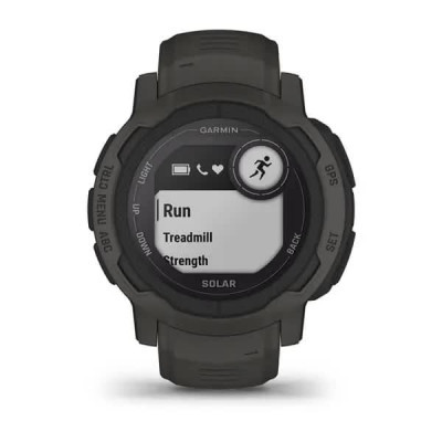 Смарт-годинник Garmin Instinct 2, Solar, Graphite, GPS (010-02627-00)