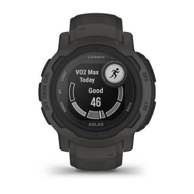 Смарт-годинник Garmin Instinct 2, Solar, Graphite, GPS (010-02627-00)