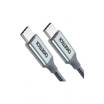 Дата кабель USB-C to USB-C 1.8m USB 3.1 PD100W Choetech (XCC-1002)