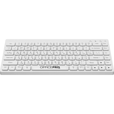 Клавіатура OfficePro SK955W Wireless/Bluetooth White (SK955W)