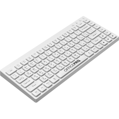 Клавіатура OfficePro SK955W Wireless/Bluetooth White (SK955W)