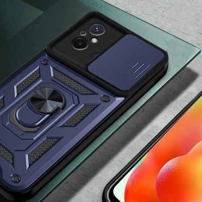 Чохол до мобільного телефона BeCover Military Xiaomi Redmi 12C Blue (709166)