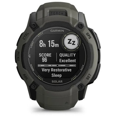 Смарт-годинник Garmin Instinct 2X Solar, Moss, GPS (010-02805-05)