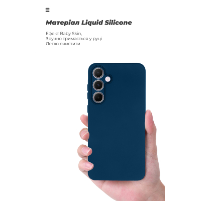 Чохол до мобільного телефона Armorstandart ICON Samsung A55 5G (A556) Camera cover Dark Blue (ARM83171)