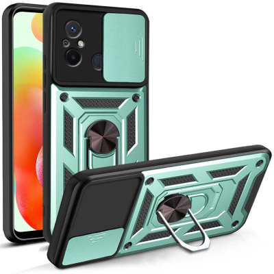 Чохол до мобільного телефона BeCover Military Xiaomi Redmi 12C Dark Green (709167)