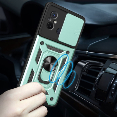 Чохол до мобільного телефона BeCover Military Xiaomi Redmi 12C Dark Green (709167)