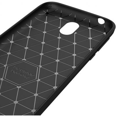 Чохол до мобільного телефона Laudtec для Nokia 1 Carbon Fiber (Black) (LT-N1B)