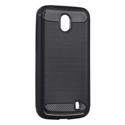 Чохол до мобільного телефона Laudtec для Nokia 1 Carbon Fiber (Black) (LT-N1B)