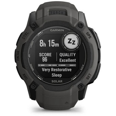 Смарт-годинник Garmin Instinct 2X, Solar, Graphite, GPS (010-02805-00)