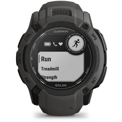 Смарт-годинник Garmin Instinct 2X, Solar, Graphite, GPS (010-02805-00)