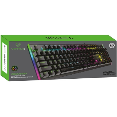 Клавіатура Vertux Comando USB Black (comando.black)
