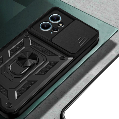 Чохол до мобільного телефона BeCover Military Xiaomi Redmi Note 12 4G Black (709155)
