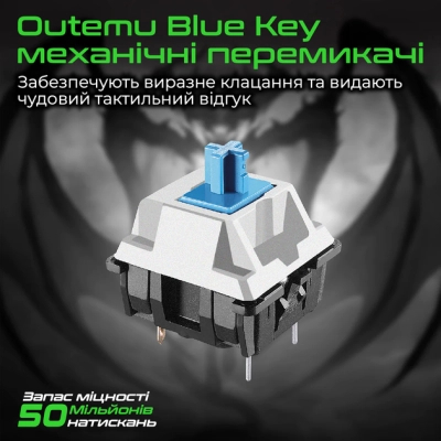 Клавіатура Vertux Tantalum USB Black (tantalum.black)