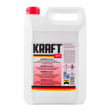 Антифриз KRAFT G12/G12+ -35 (червоний) 5л (KF110)