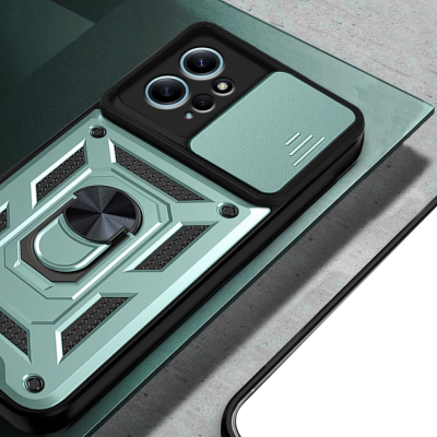 Чохол до мобільного телефона BeCover Military Xiaomi Redmi Note 12 4G Dark Green (709157)