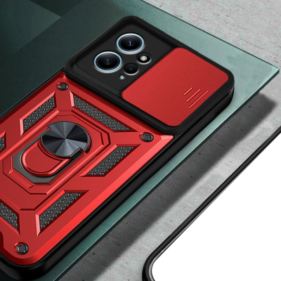 Чохол до мобільного телефона BeCover Military Xiaomi Redmi Note 12 4G Red (709158)