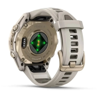 Смарт-годинник Garmin fenix 8 43mm, AMOLED, Saph, SftGldSS/FgGry, FogGry/DkSndbnd, GPS (010-02903-11)