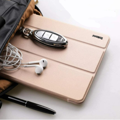 Чохол до планшета BeCover Tri Fold Soft TPU Silicone Apple iPad 10.2 2019/2020/2021 Pink (708516)