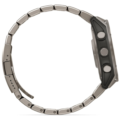 Смарт-годинник Garmin fenix 8 47mm, AMOLED, Saph, Ti/Bare/Graphite w/TiBand,Excl, GPS (010-02904-40)