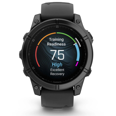 Смарт-годинник Garmin fenix E, 47mm, Slate Gray Steel/Black, GPS (010-03025-01)
