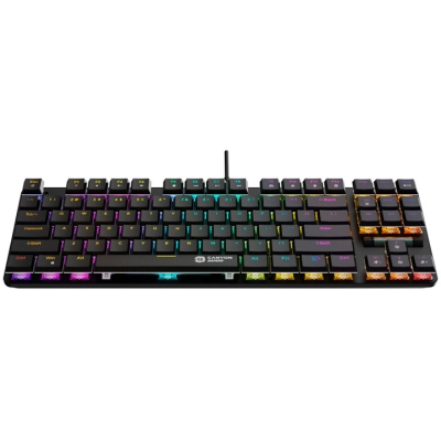 Клавіатура Canyon Cometstrike GK-50 RGB TKL USB UA Black (CND-SKB50-US)