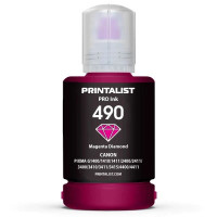 Чорнило Printalist Canon GI-490 для G1400/G2400/G3400 140г Magenta (PL490M)