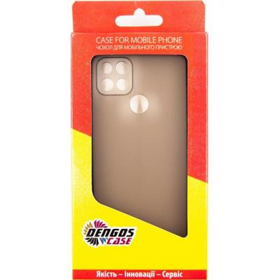 Чохол до мобільного телефона Dengos Matt OPPO A15/A15s, black (DG-TPU-MATT-67)