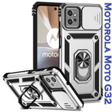Чохол до мобільного телефона BeCover Military Motorola Moto G32 Silver (708181)