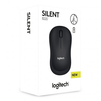 Мишка Logitech B220 Silent Black (910-004881)