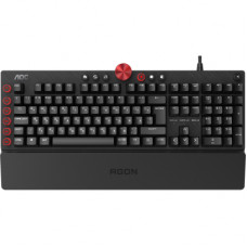 Клавіатура AOC AGK700 RGB Cherry MX Red USB Black (AGK700DR2R)