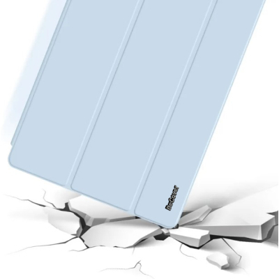 Чохол до планшета BeCover Tri Fold Soft TPU Silicone Apple iPad Air 4 10.9 2020/2021 Light Blue (708782)