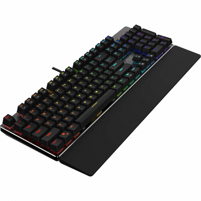 Клавіатура AOC GK500 RGB Outemu Red USB Black (GK500DR2R)