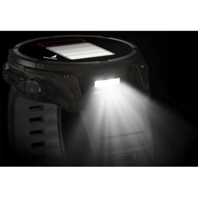 Смарт-годинник Garmin fenix 8 51mm,Saph Solar,CrbnGry Ti/Blk,Blk/PblGryBnd (010-02907-11)